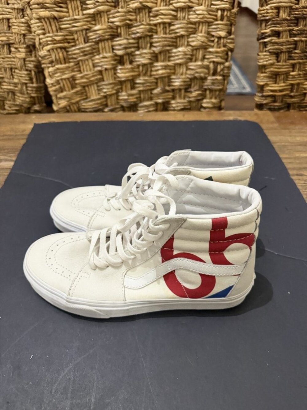 Size 8.5 - Vans Sk8- High Deck Club 66